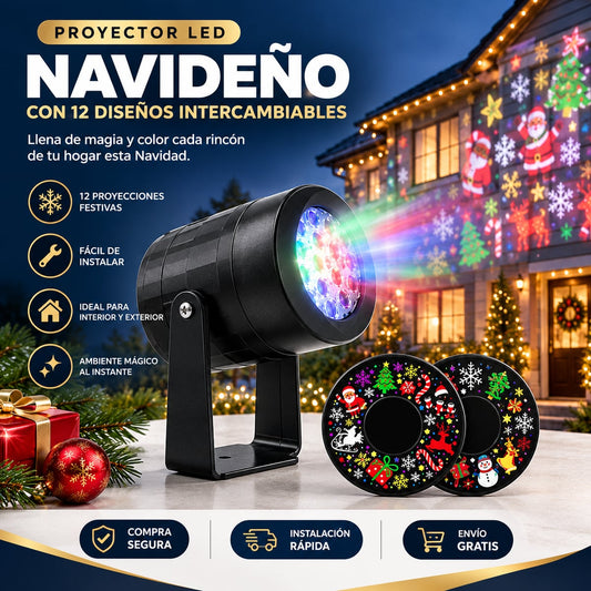 Proyector Navidad —Decora Toda tu Casa en como nunca.
