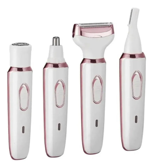 Grooming Kit 4 en 1 — Afeita, Recorta, Depila, Todo En Uno