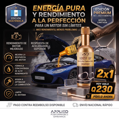 Boost Up 2x1 — Devuélvele la potencia a tu motor
